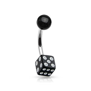 Roll the Dice Belly Ring