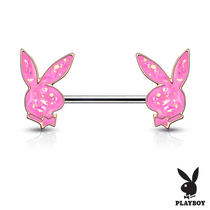 Opalite Logo Playboy Barbells